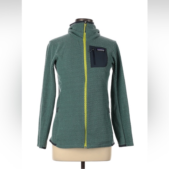 Patagonia Women’s R1 Air Full Zip Hoody Large - Picture 1 of 2
